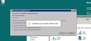 Figure 3 : Examining Dialog