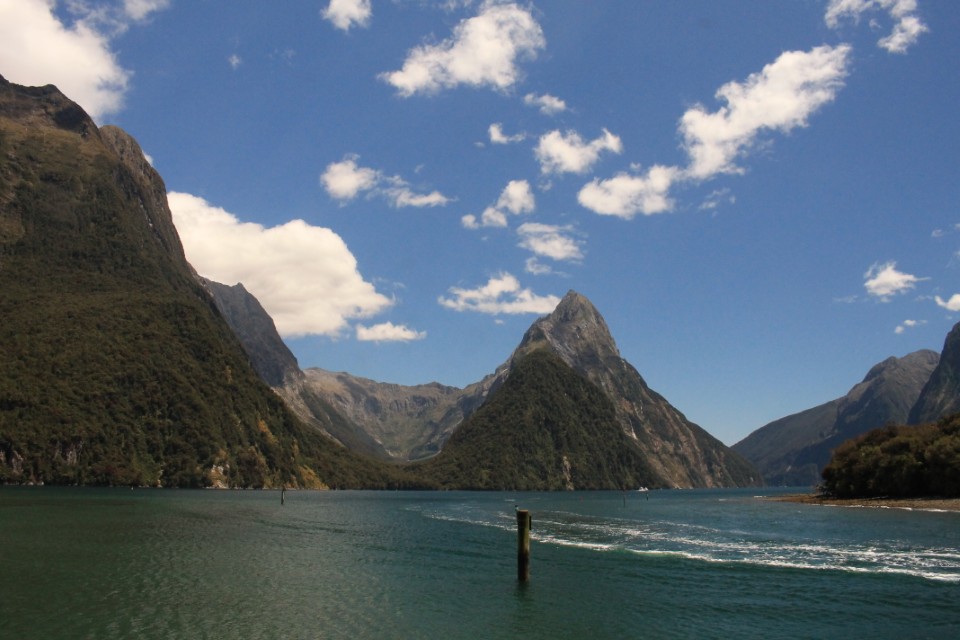 Departing on the Milford Sound Cruise